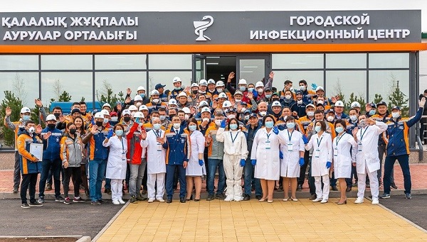 TICA предоставила модульные чиллеры и секционные вентиляционные установки 6 инфекционным больницам в Казахстане